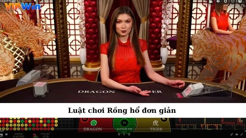 Luật chơi Rồng hổ đơn giản